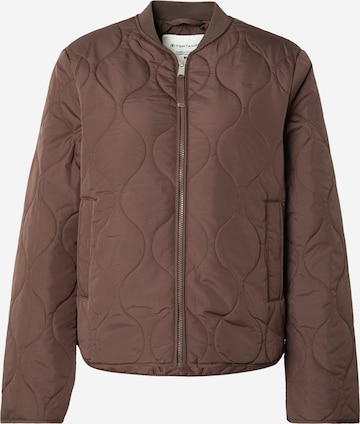 TOM TAILOR Between-season jacket in Brown: front