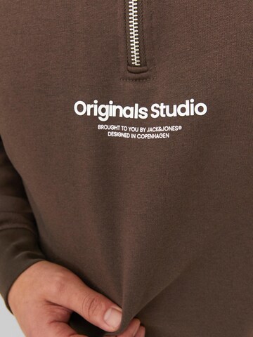 Felpa 'JORVesterbro' di JACK & JONES in marrone