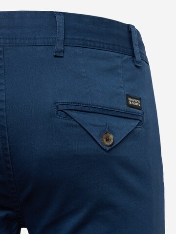 SCOTCH & SODA - Slimfit Calças chino em azul