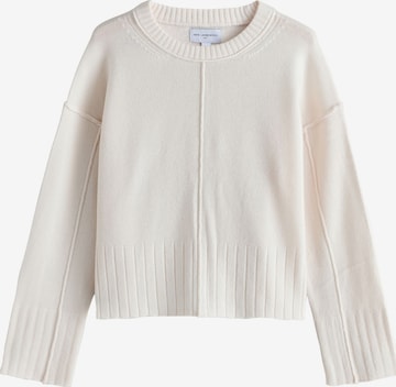 Next Pulóver - bézs: elől