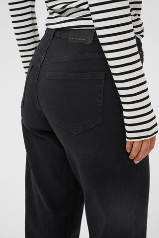 Wide Leg Jean 'Andrea' Kaffe en noir