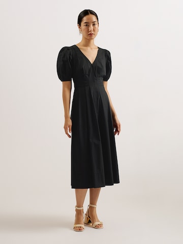 Ted Baker Φόρεμα 'Ledra' σε μαύρο: μπροστά