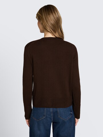 TOM TAILOR Strickjacke in Braun