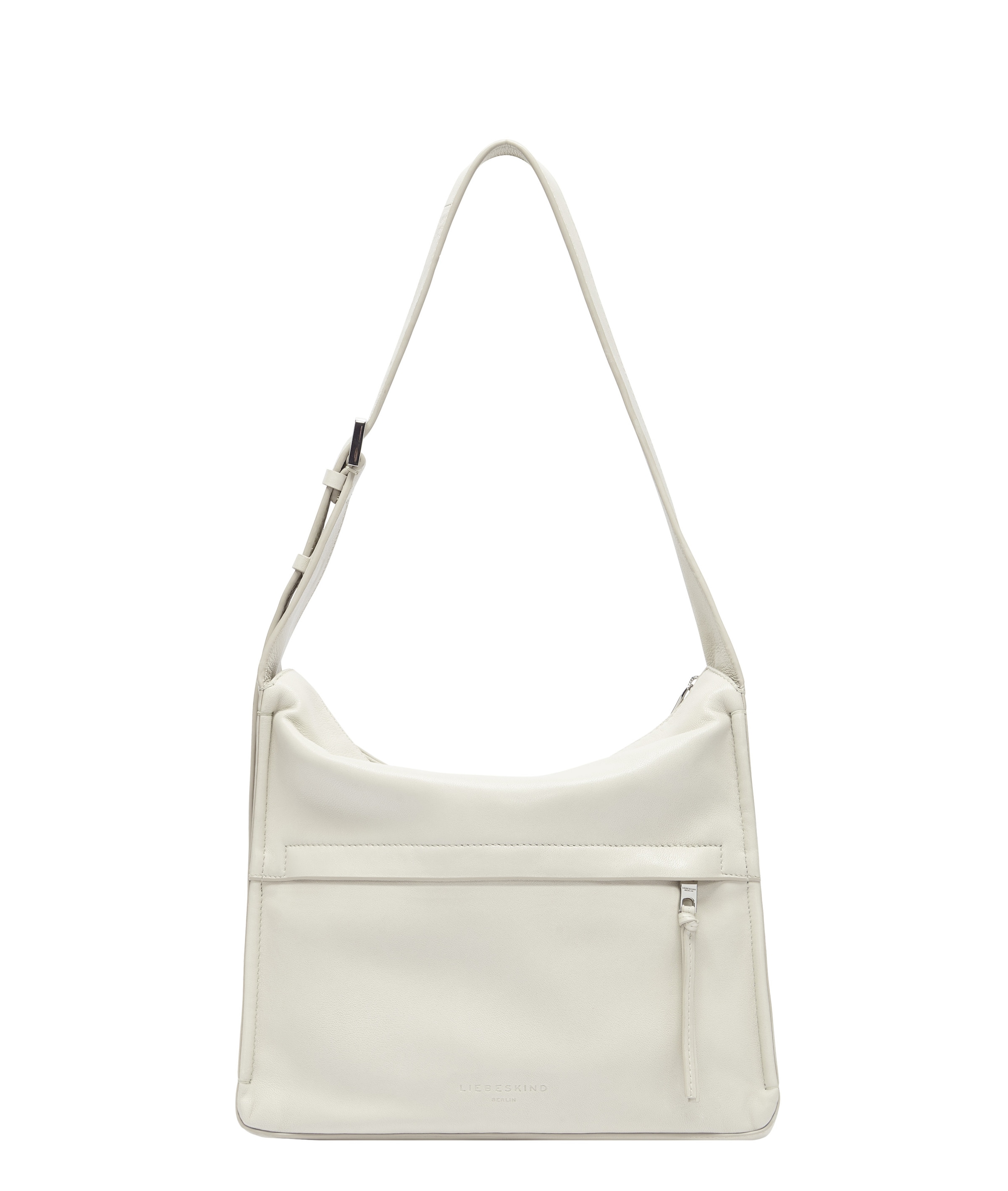 Liebeskind Berlin Schultertasche in Beige: Vorderseite