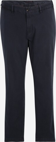 Slimfit Pantaloni chino 'Bleecker' di Tommy Hilfiger Big & Tall in blu: frontale