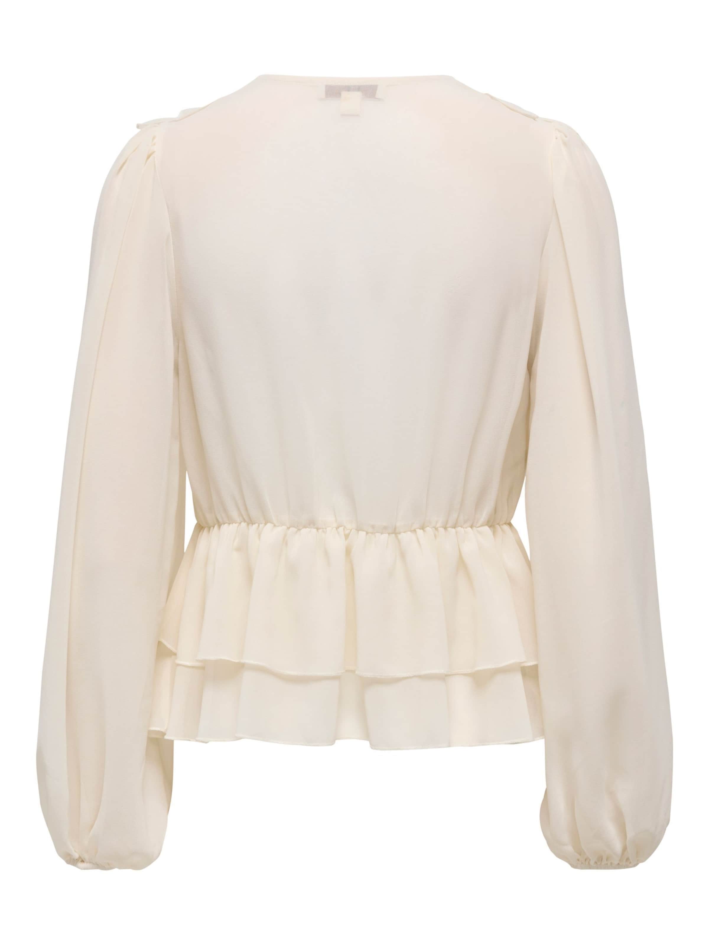 ONLY - Blusa 'SEITRE' en blanco