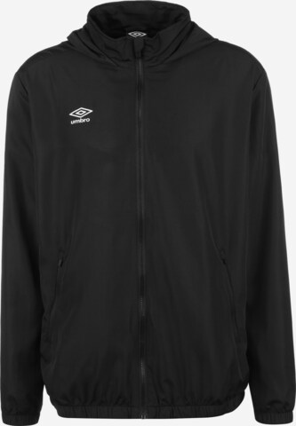 UMBRO Performance Jacket in Black: front