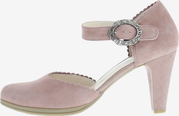 XAVER LUIS Schuhmanufaktur Pumps 'Sofine' in Pink: Vorderseite