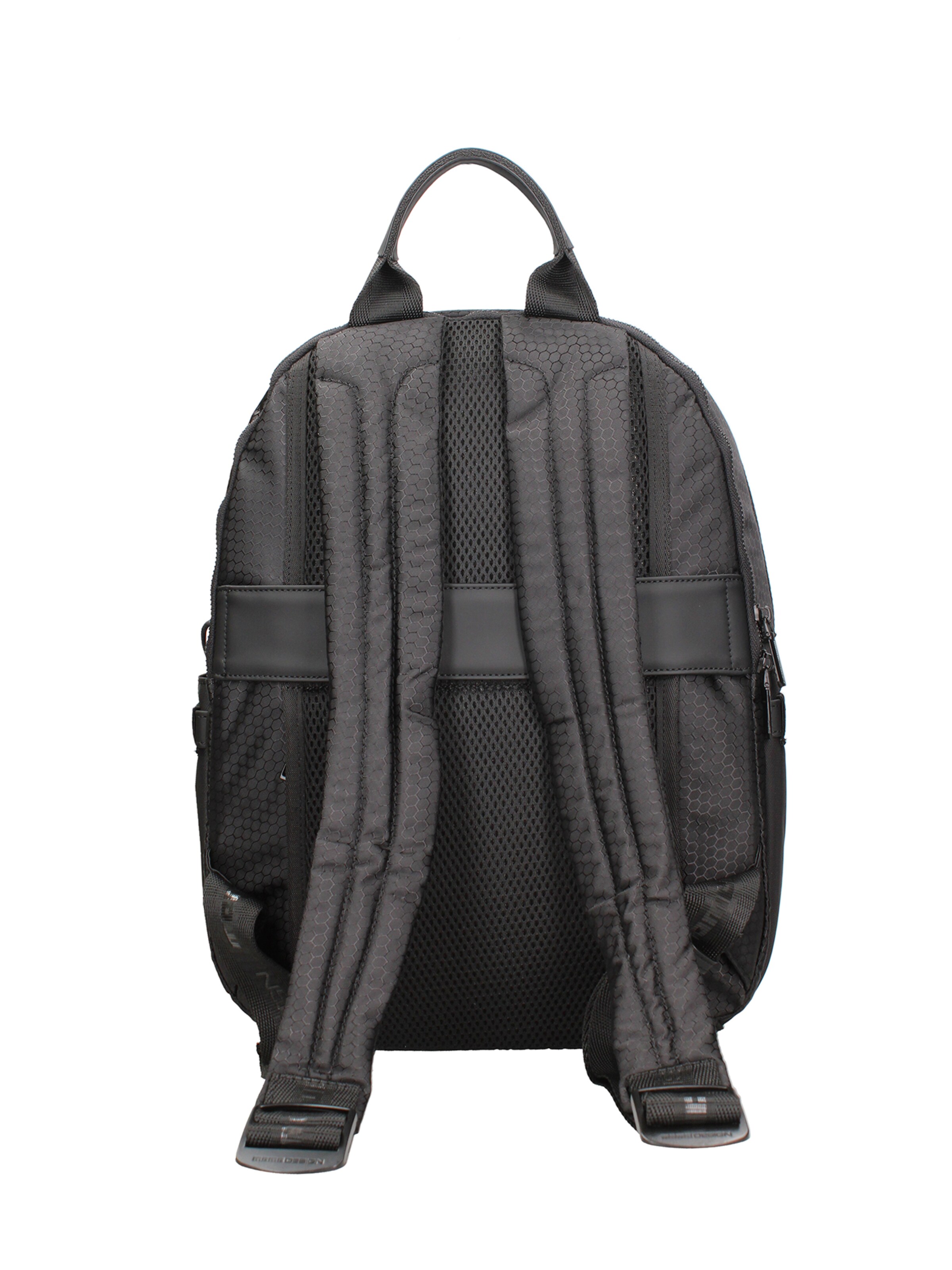 Zaino 'Zaino Uomo Poliuretanico con Zip - Momo Design 40x32x12cm' di Momo Design in nero