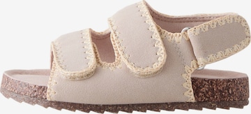 Next Sandalen in Beige: voorkant