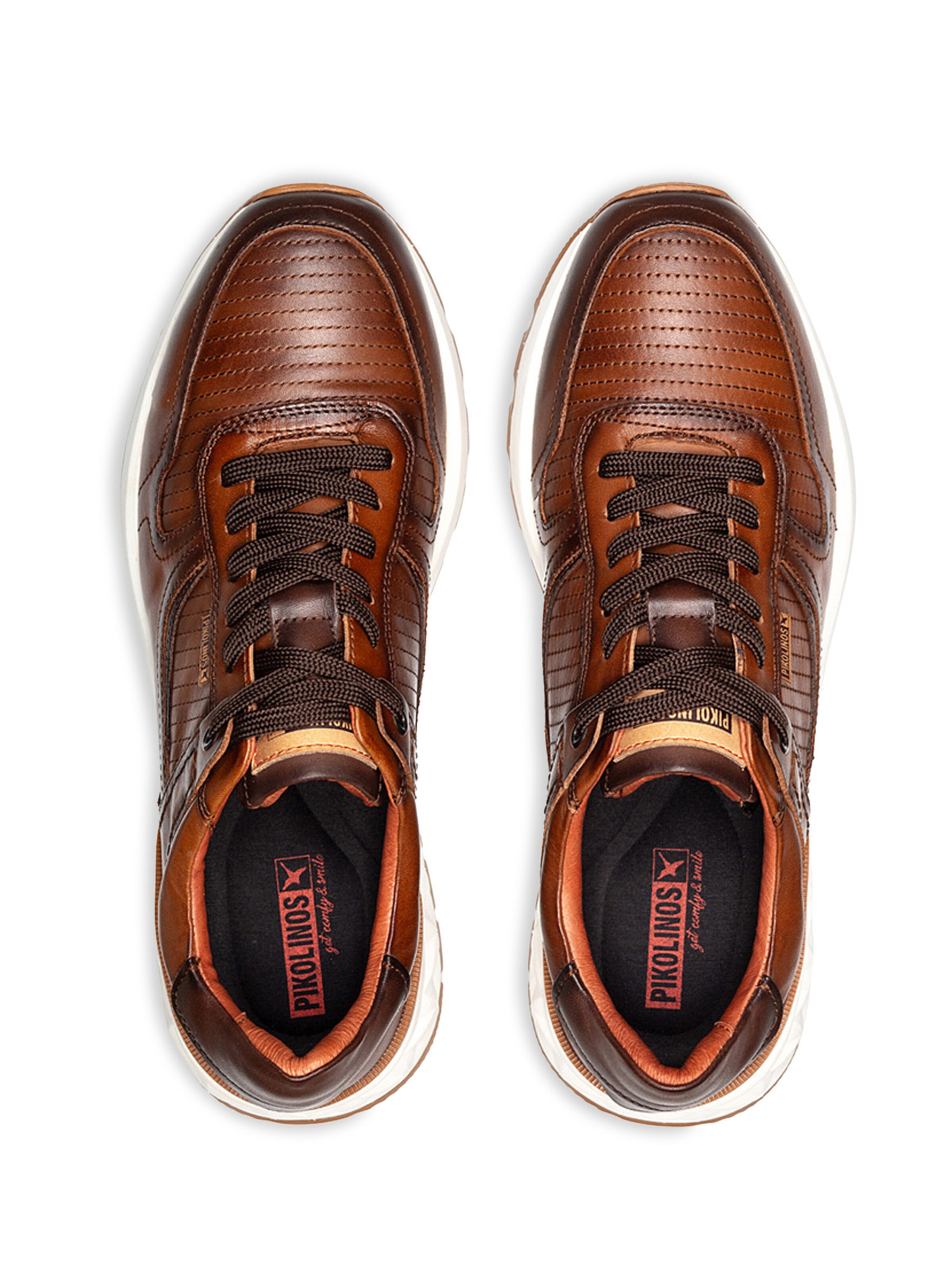 PIKOLINOS Низкие кроссовки 'Aranda' в Коричневый