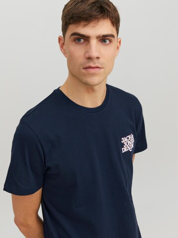 T-Shirt 'RACK' JACK & JONES en bleu