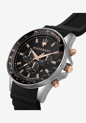 Maserati Analog Watch 'Sfida' in Black