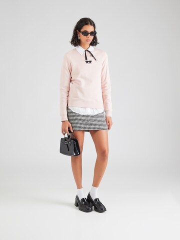 Karl Lagerfeld Sweatshirt in Pink