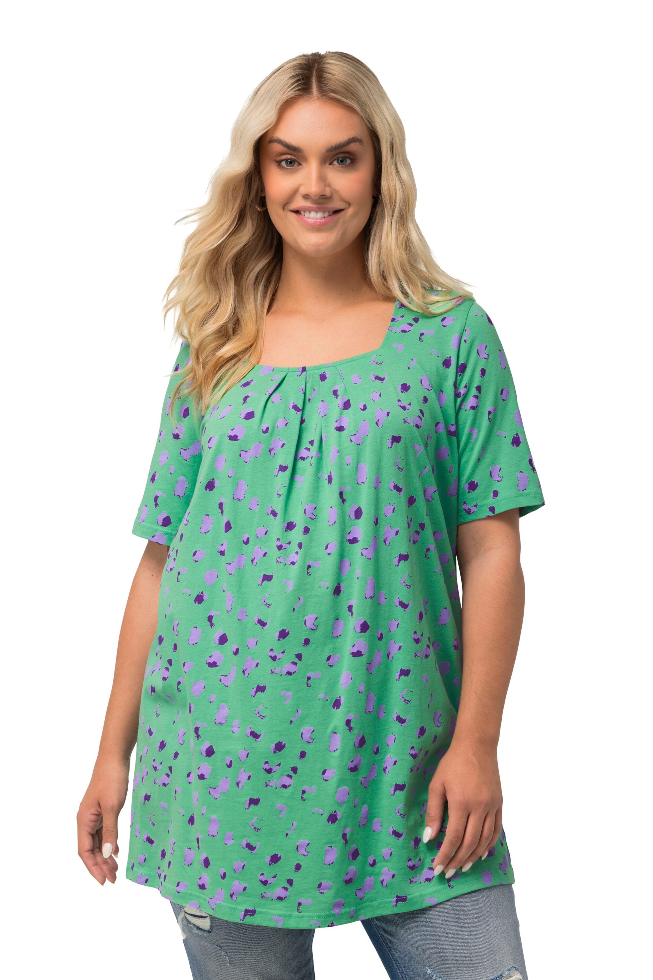 Ulla Popken Shirt in Green: front
