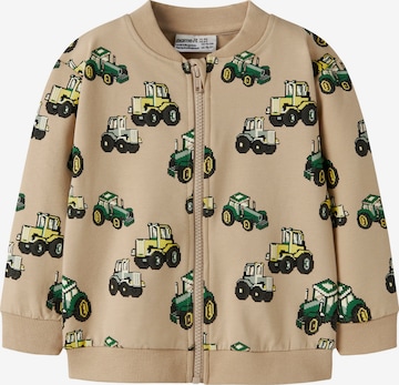 NAME IT Bluza rozpinana 'NMMLibertus' w kolorze beżowy: przód