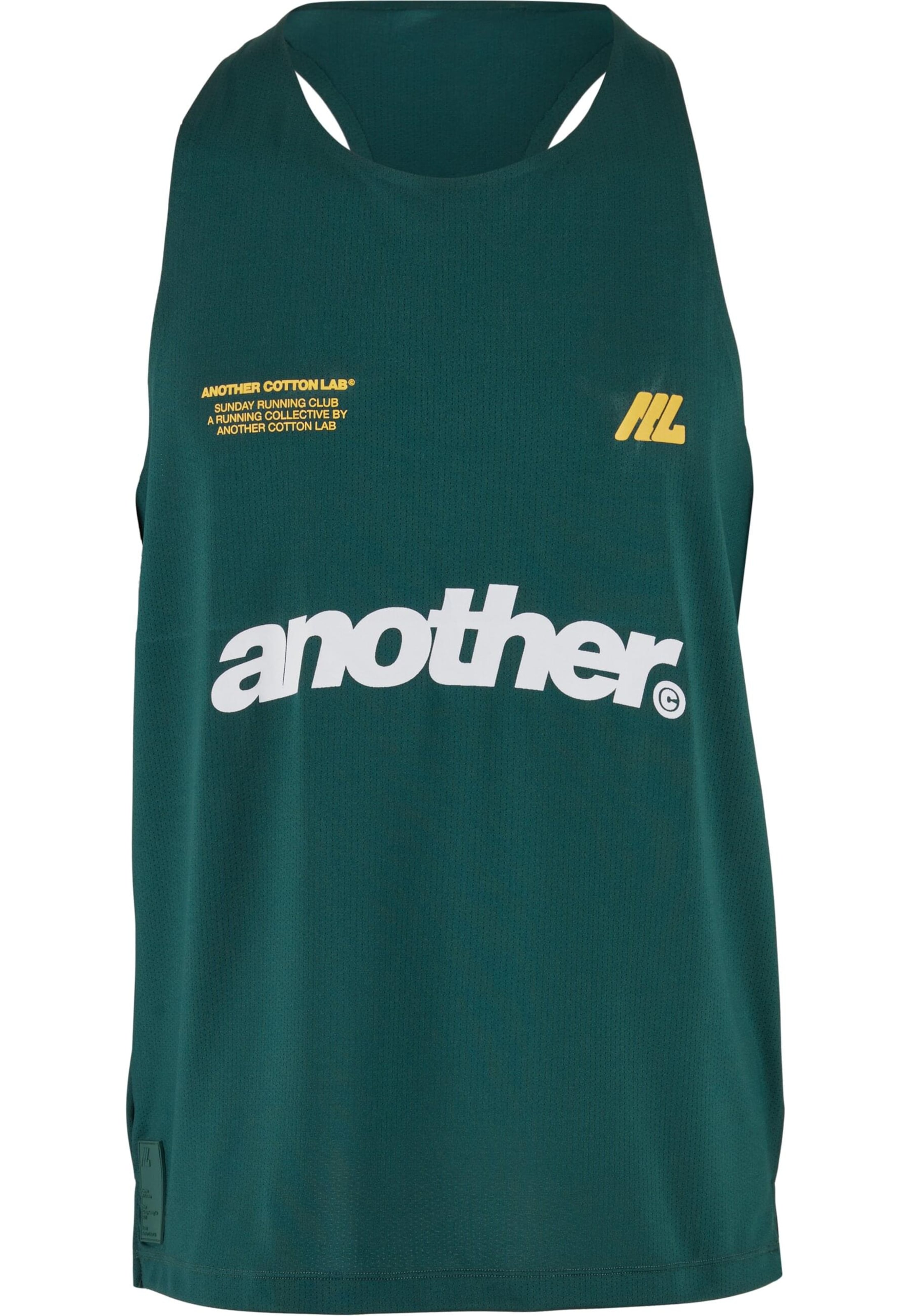 Another Cotton Lab Koszulka funkcyjna 'SRC Race Singlet' w kolorze zielony: przód