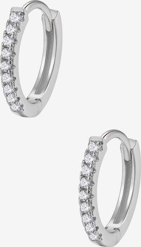 Orecchini 'Glimmer' di Hey Happiness in argento: frontale