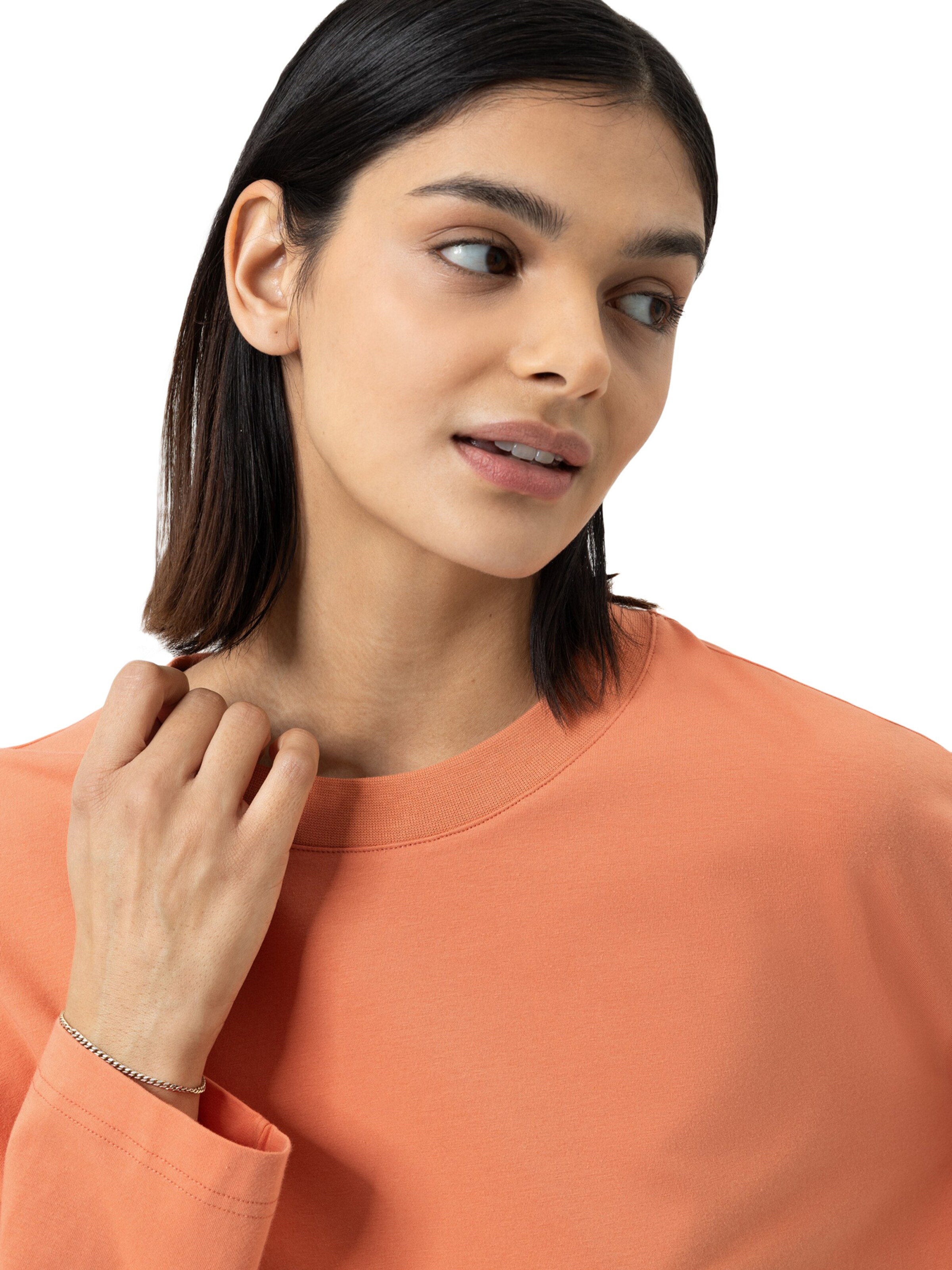 Mey T-Shirt 'Solid Love' in Braun