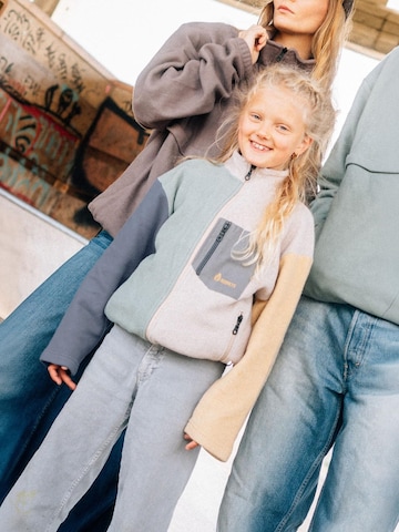 NOORLYS Fleece Jacket 'FÖHRWIND' in Blue: front