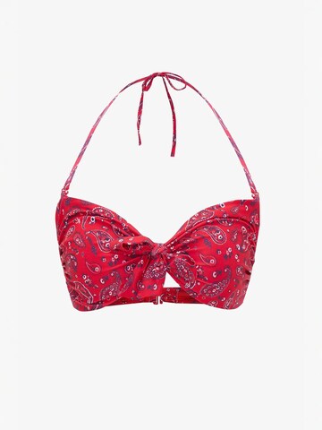 Penti Bandeau Bikini felső 'Bikinioberteile' - piros