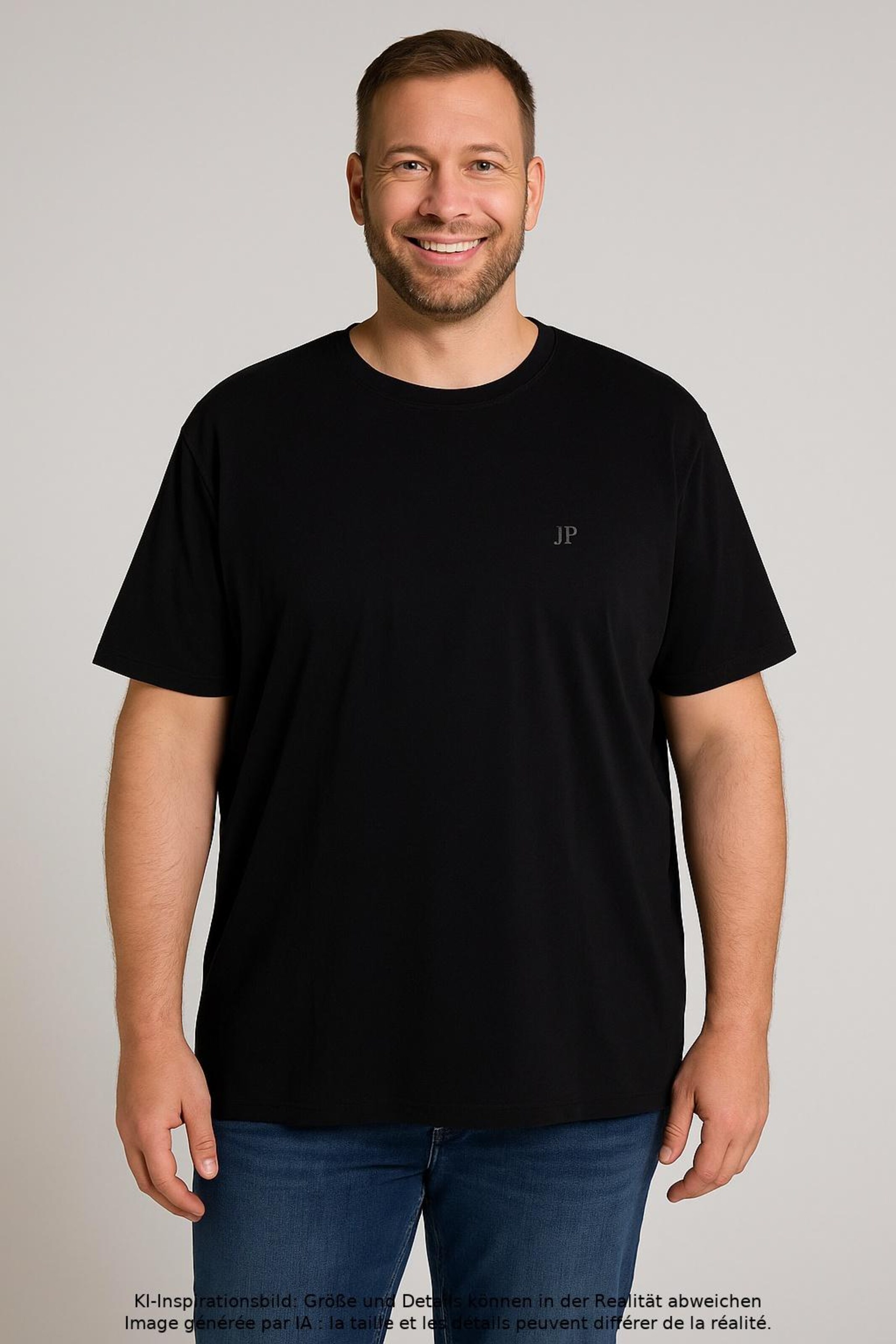 JP1880 Shirt in XXXL in Black: front