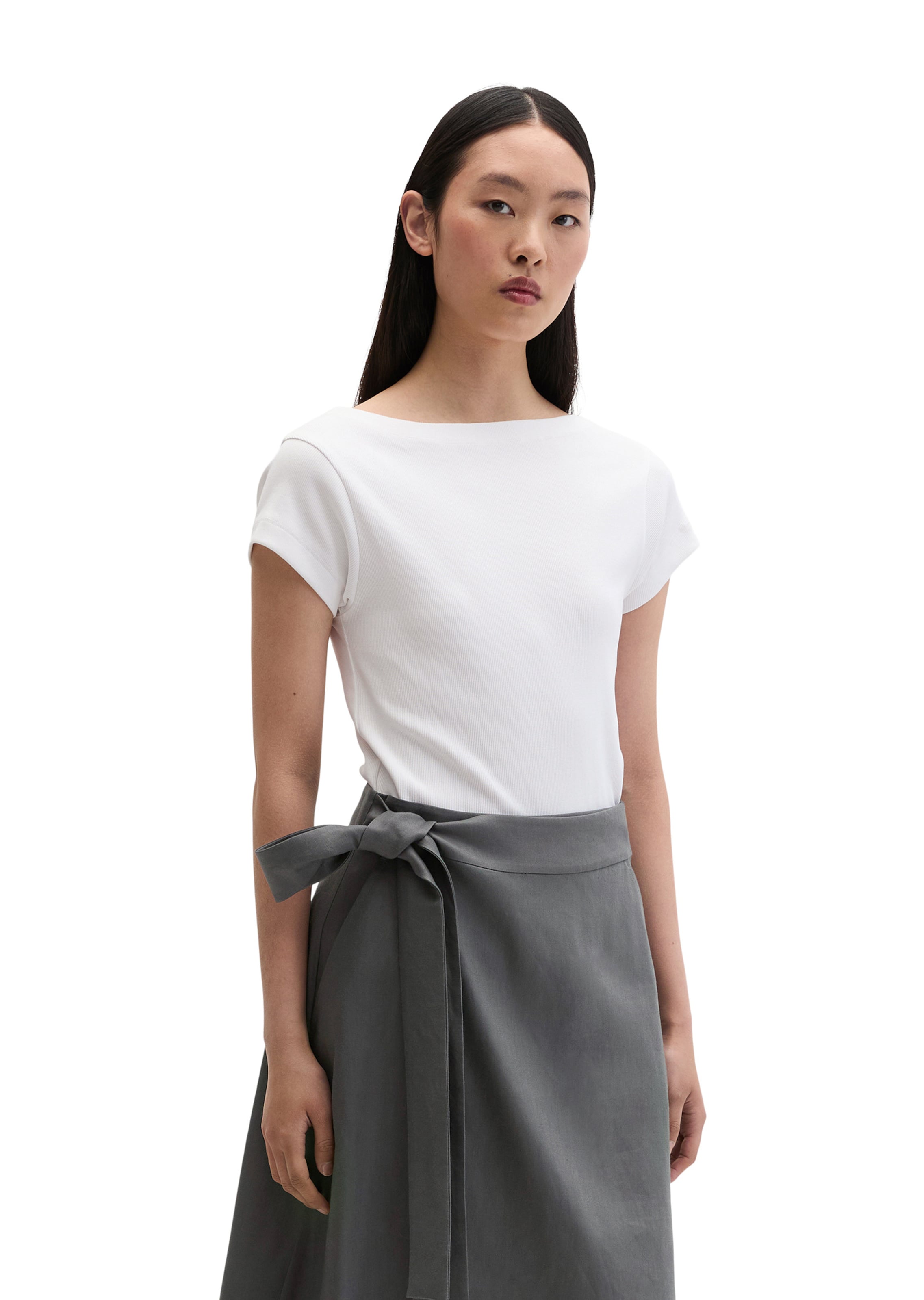 Marc O'Polo Shirt in White: front