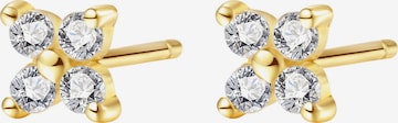 Boucles d'oreilles 'Daisy' Hey Happiness en or : devant