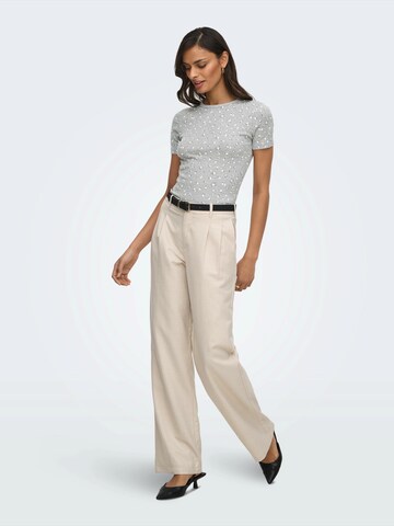 JDY Shirt 'JDYLUCKY' in Grey: front