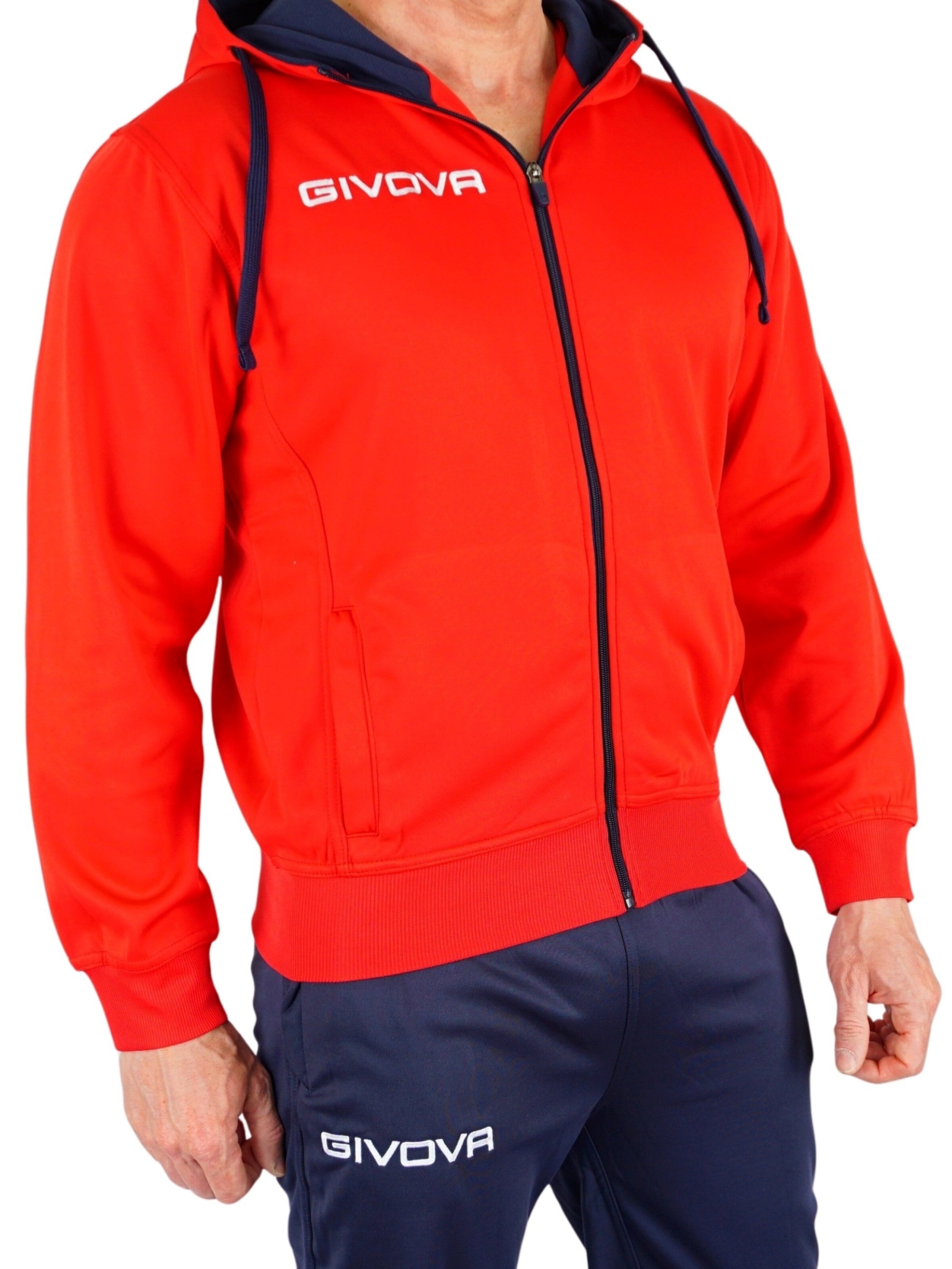 Givova Joggingdragt i rød