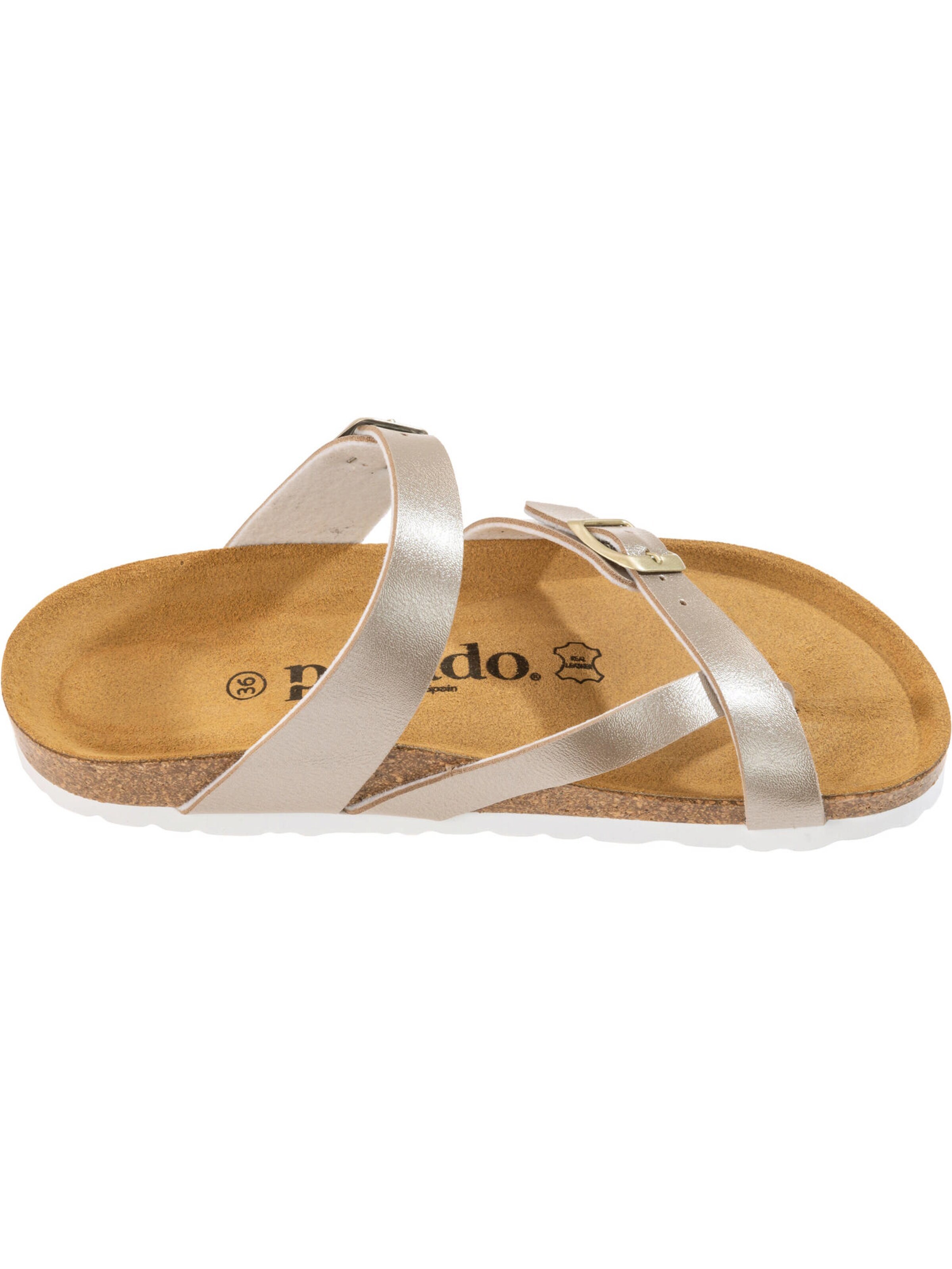 Mule 'Cres' Palado en beige