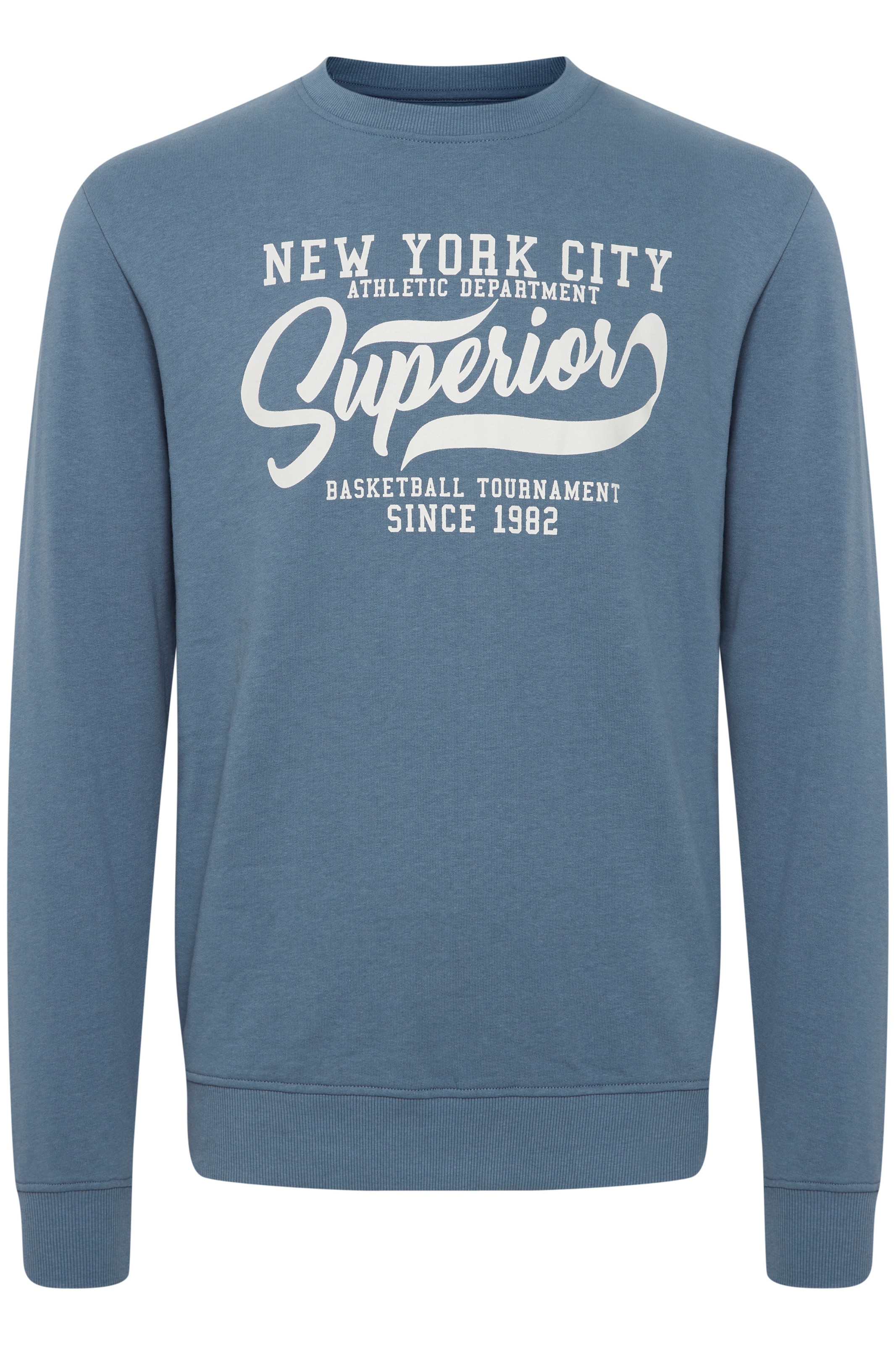 Sweat-shirt 'Galilero' INDICODE JEANS en bleu : devant