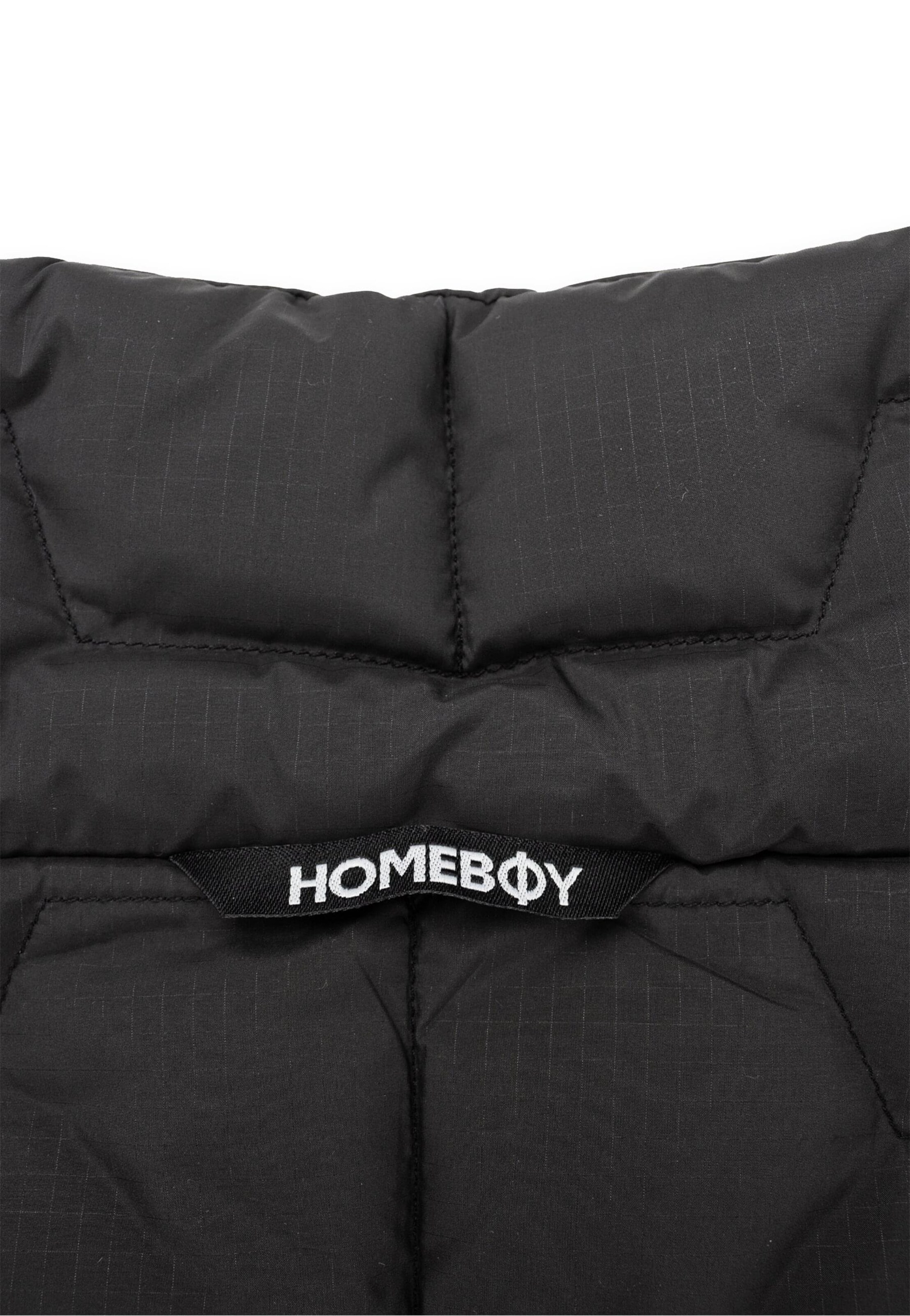 HOMEBOY Mellény 'Paver' - fekete