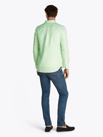 Coupe regular Chemise TOMMY HILFIGER en vert