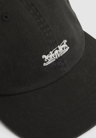 LEVI'S ® Cap in Schwarz