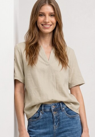 STREET ONE Bluse in Beige: Vorderseite