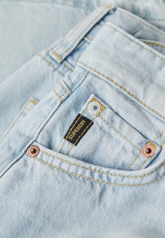 Superdry Wide leg Jeans in Blauw