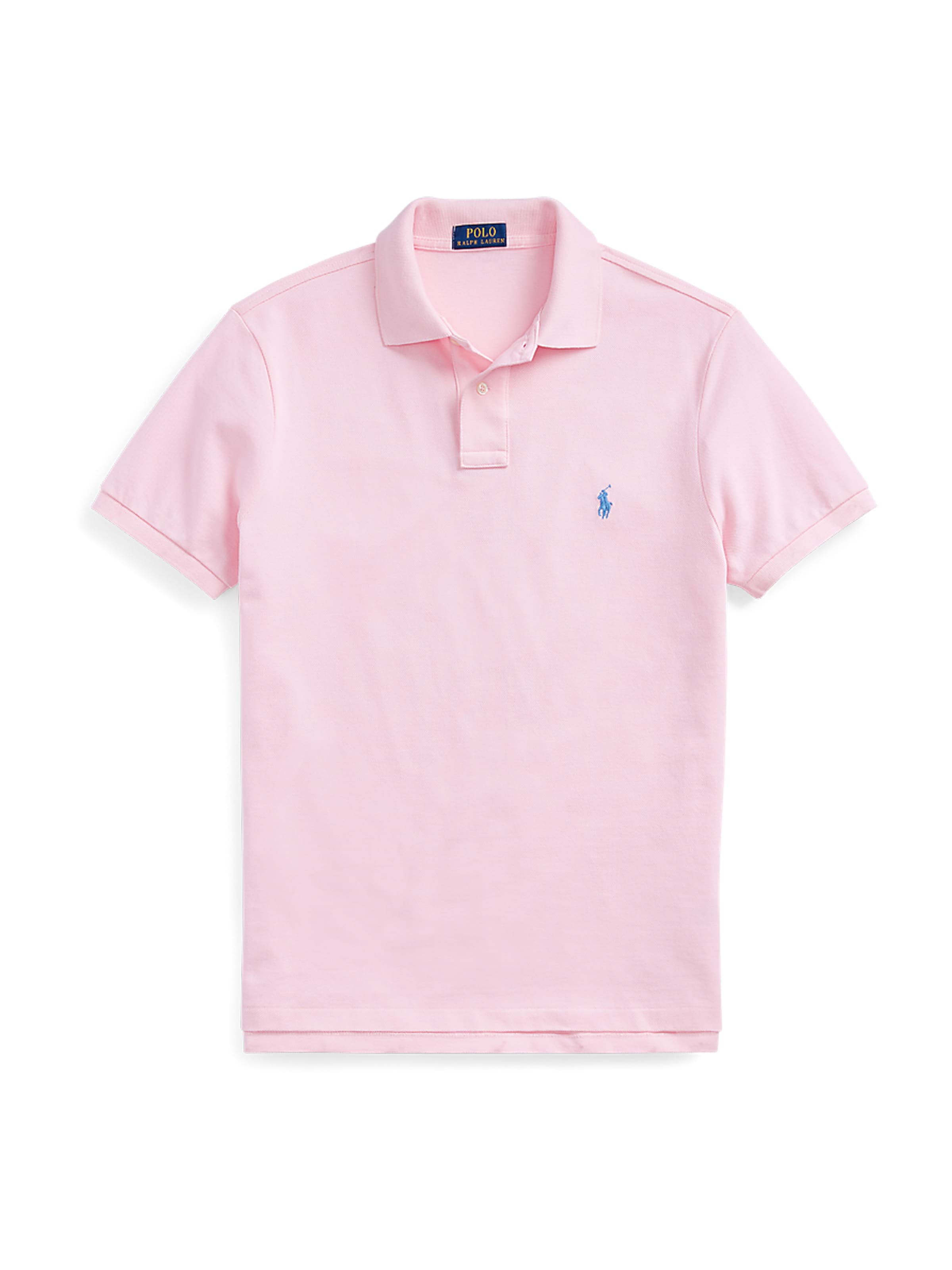 T-Shirt Polo Ralph Lauren en rose : devant