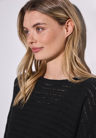 STREET ONE Pullover in Schwarz