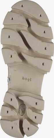Högl Lace-Up Ankle Boots in Beige