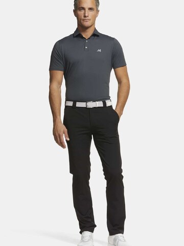 MEYER Slim fit Chino trousers 'Augusta' in Black