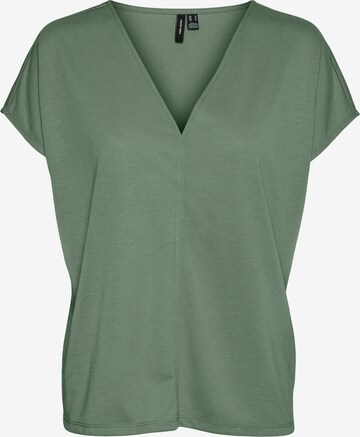 VERO MODA Blouse 'JOY' in Groen: voorkant