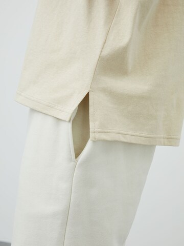 DAN FOX APPAREL Shirt 'Theo' in Beige