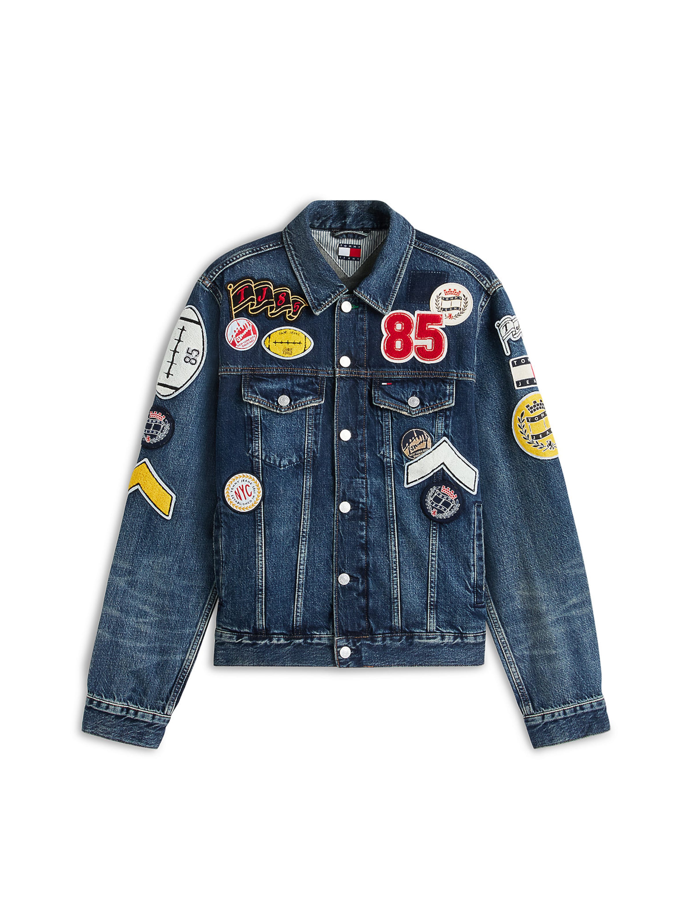 Tommy Jeans Between-Season Jacket in Blue: front