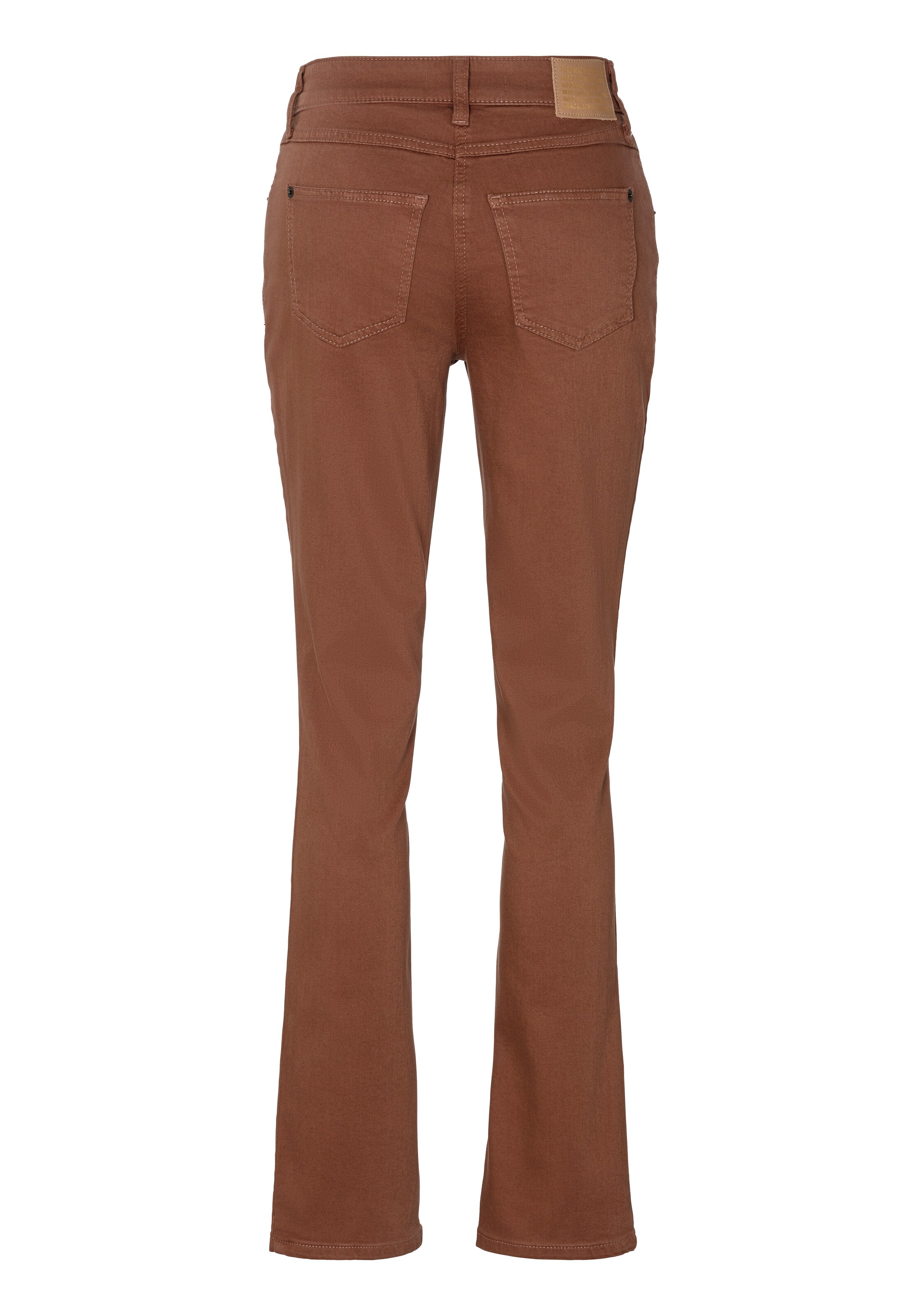 MAC Slim fit Jeans 'Melanie' in Brown