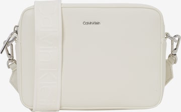 Calvin Klein Crossbody bag 'MUST' in Beige: front