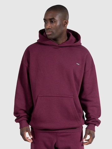 Veste de survêtement ' Dawson ' Smilodox en rouge : devant