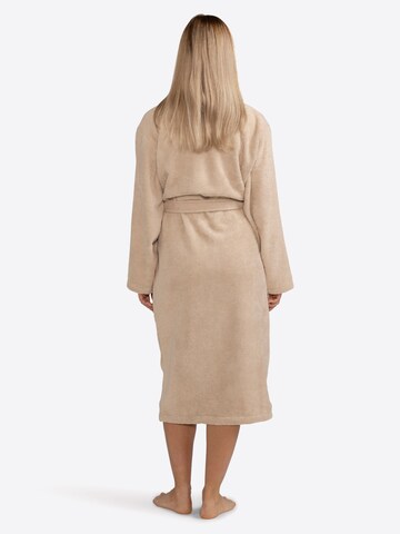celodoro Long Bathrobe 'Home & Spa Collection' in Beige