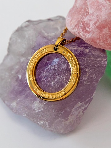 Divasya Necklace 'Ganesha Mantra' in Gold