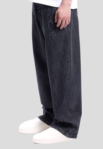 FAVELA Baggy Jeans 'Aves Mirror' in Black